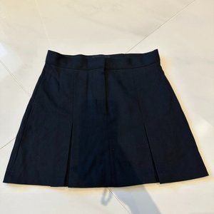 BLACKUP Korean Front Closure Mini Pleated Skirt